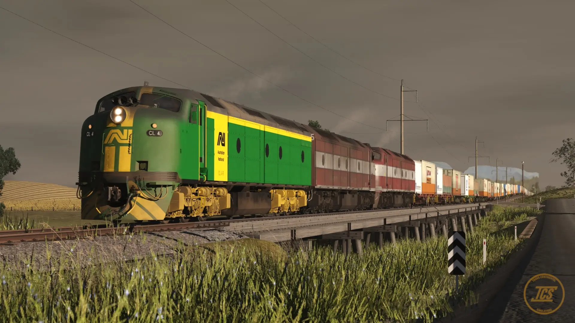 CL Class locomotive in Trainz