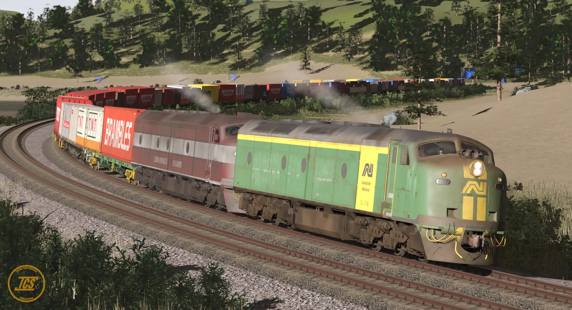 TCS CL Class locomotives in Trainz
