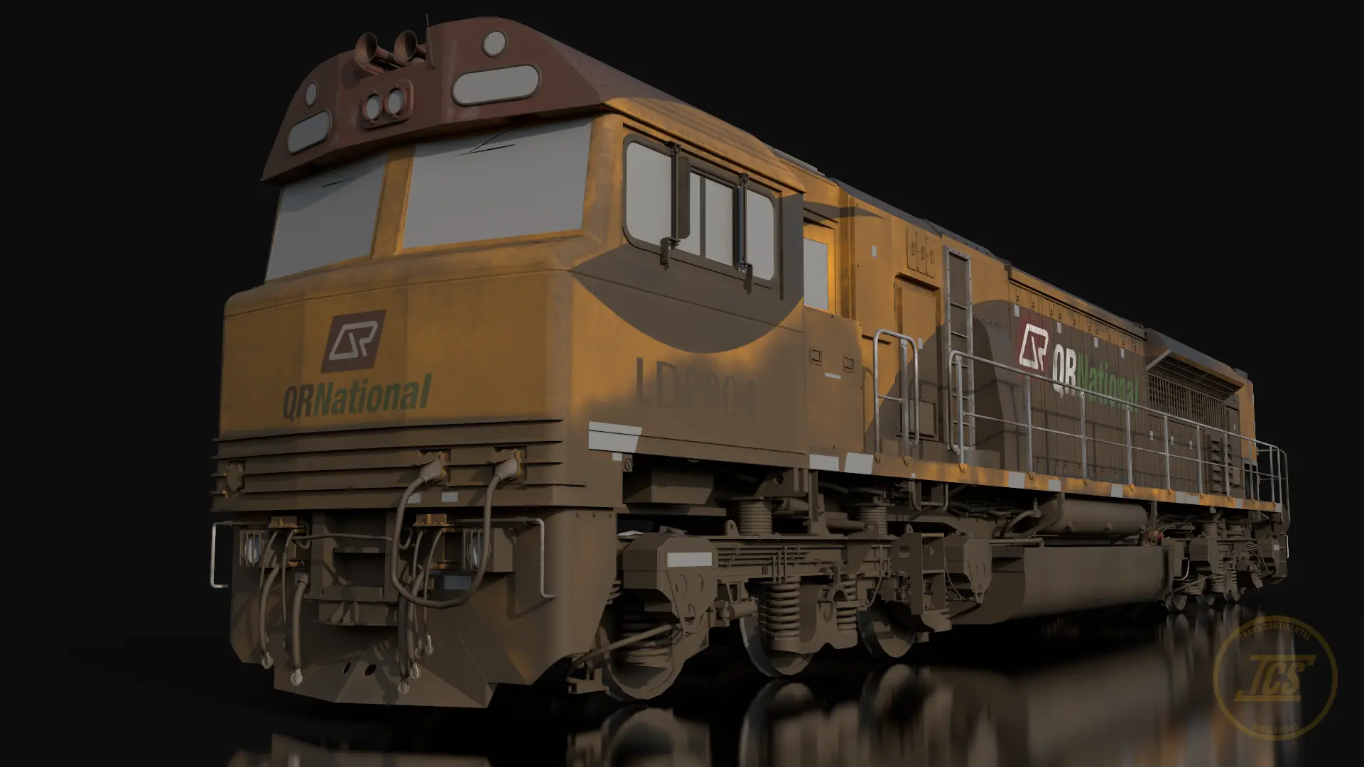 Weathered QR National LDP Class render