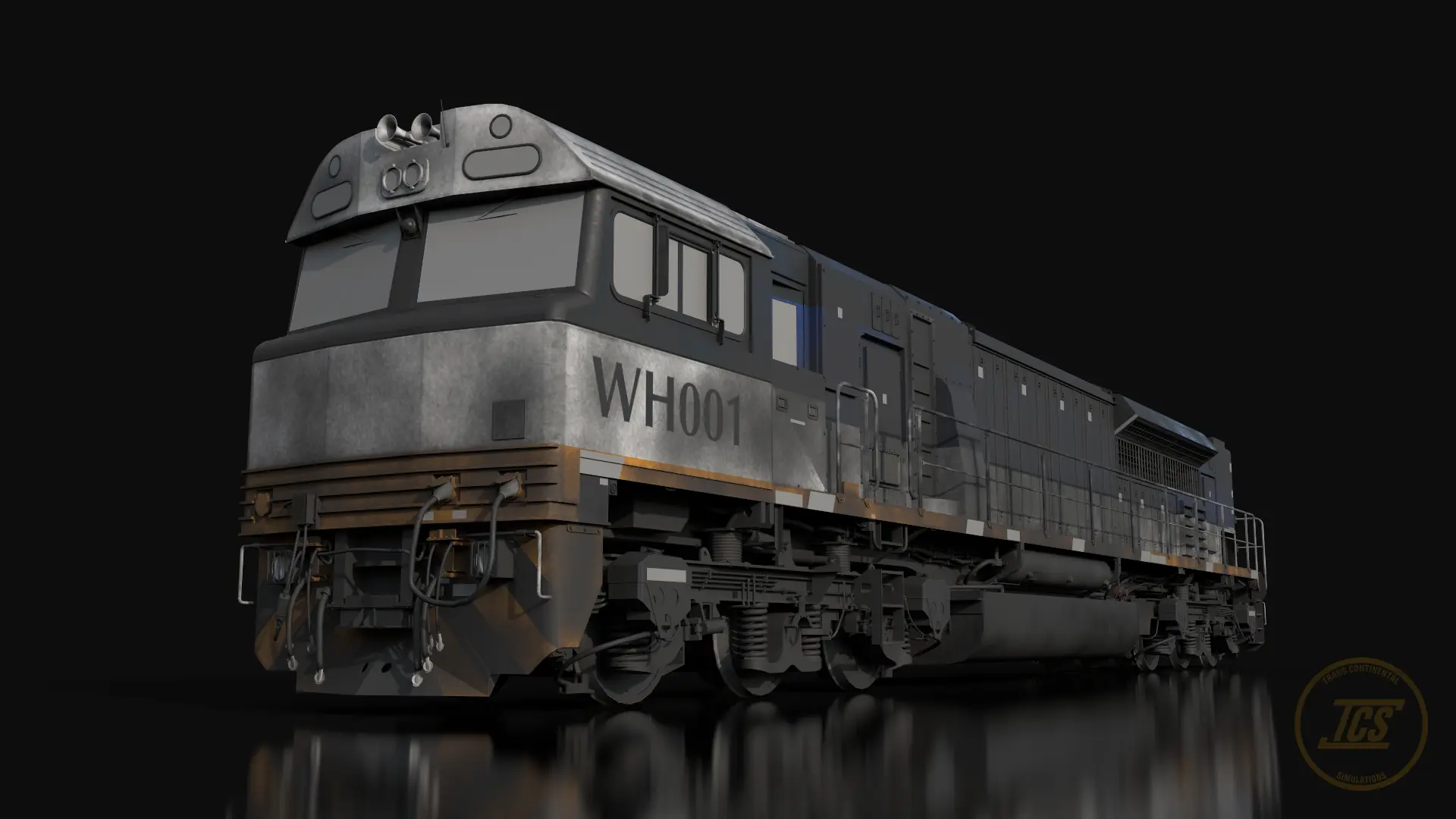 Weathered Whitehaven WH Class render